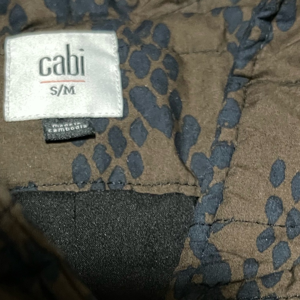 CAbi Women's Brown Quilted Jacket - Picture 2 of 9
